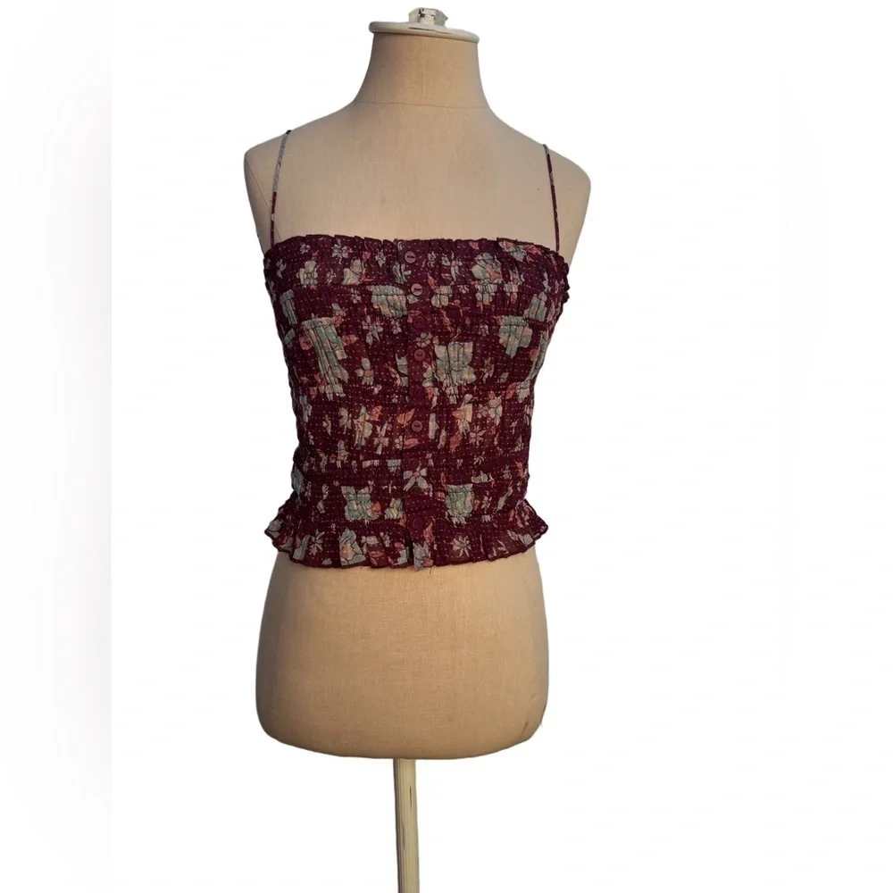 Free People FP One Ruched Camisole - Size XS - Picture 1 of 10